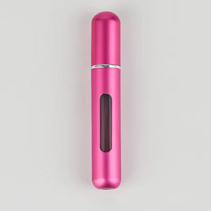 Travel-Friendly 5ml & 8ml Mini Refillable Perfume Bottles with Spray Pump - Perfect for On-the-Go Fragrance