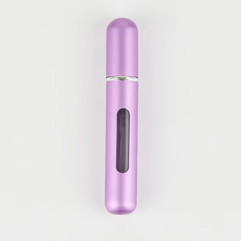 Travel-Friendly 5ml & 8ml Mini Refillable Perfume Bottles with Spray Pump - Perfect for On-the-Go Fragrance