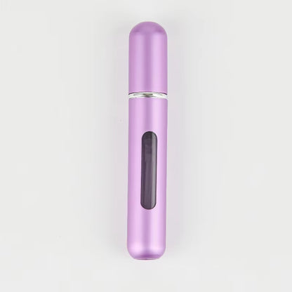 Travel-Friendly 5ml & 8ml Mini Refillable Perfume Bottles with Spray Pump - Perfect for On-the-Go Fragrance