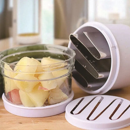 Revolutionize Your Cooking with the Ultimate Multi-Functional Manual Onion and Garlic Chopper - The Durable Kitchen Tool You Can't Live Without!