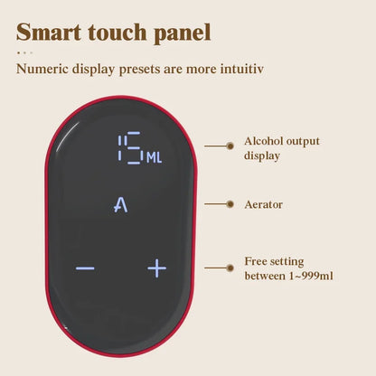 Elevate Your Wine Experience with the Smart Electric Digital Wine Dispenser - Perfect for Any Bottle!