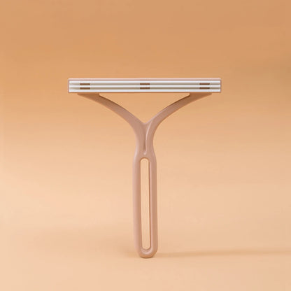 Effortless Pet Hair Removal: Portable Manual Lint Roller for Clothes and Furniture
