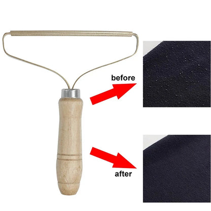 Effortless Pet Hair Removal: Portable Manual Lint Roller for Clothes and Furniture