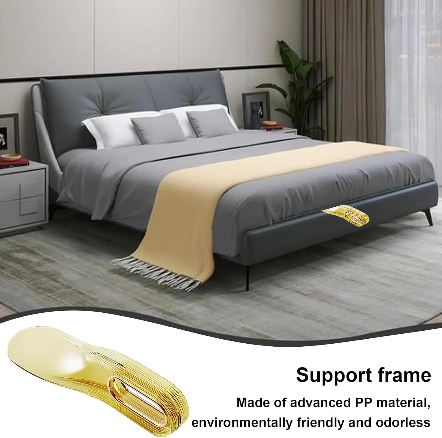 Transform Your Bedtime Routine with the Bed Lifter - Effortless Mattress Riser Tool for Easy Sheet Changes!