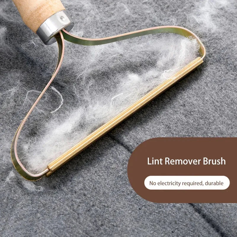 Effortless Pet Hair Removal: Portable Manual Lint Roller for Clothes and Furniture