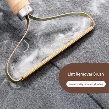 Effortless Pet Hair Removal: Portable Manual Lint Roller for Clothes and Furniture