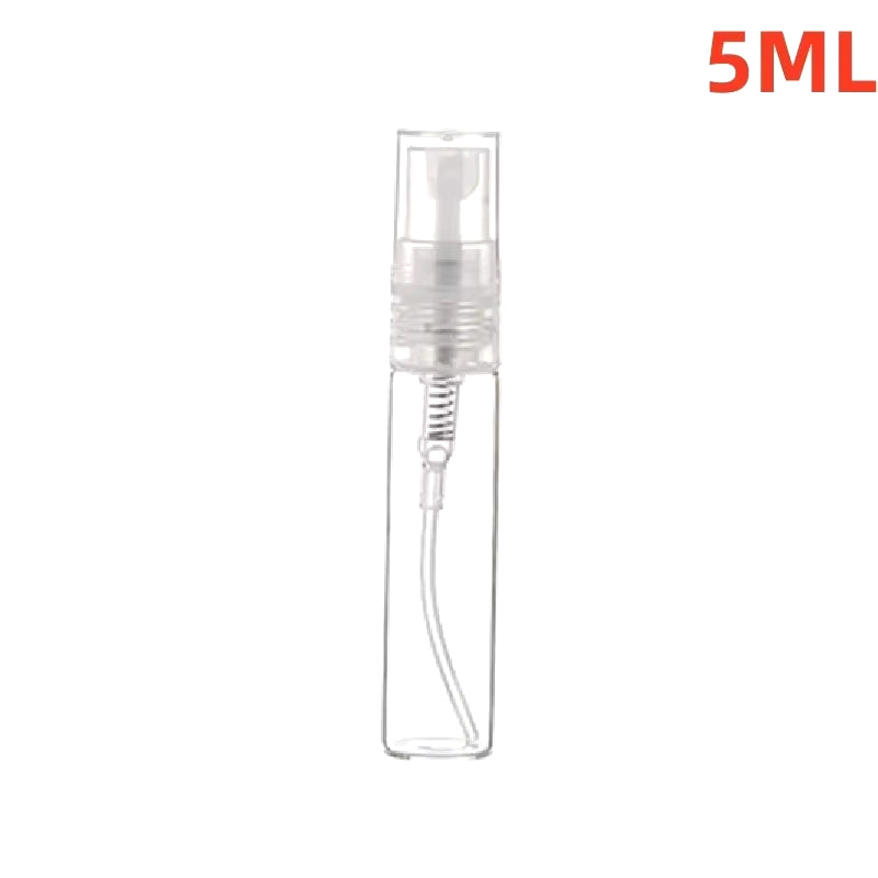 Travel-Friendly 5ml & 8ml Mini Refillable Perfume Bottles with Spray Pump - Perfect for On-the-Go Fragrance