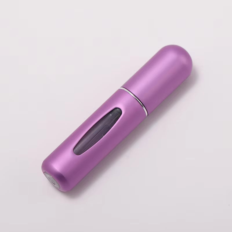 Travel-Friendly 5ml & 8ml Mini Refillable Perfume Bottles with Spray Pump - Perfect for On-the-Go Fragrance